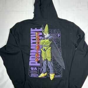 Dragon Ball Z X Primitive “Cell” Hoodie Black NWT MSRP $85‎